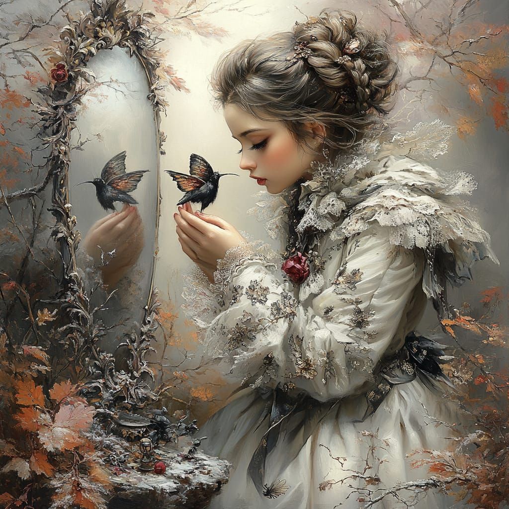 mirror  by @Angelika