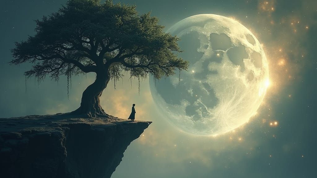 Beneath the Silent Moon  by @SuperDante09