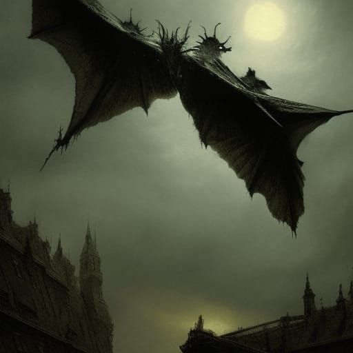 Terrifying Dark Flying Reptiles!