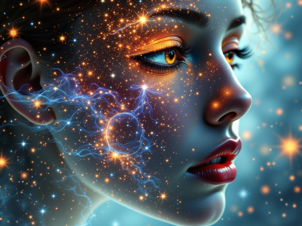 Surreal woman cosmic double exposure <lora:Pandemonium:1.0>