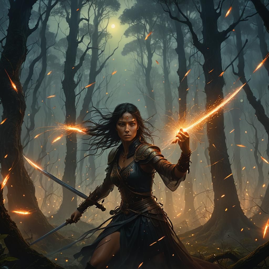 Beautiful yet strong. 
Alone yet not lonely.