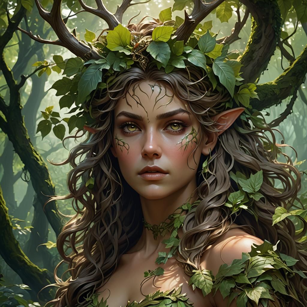 Dryad - AI Generated Artwork - NightCafe Creator