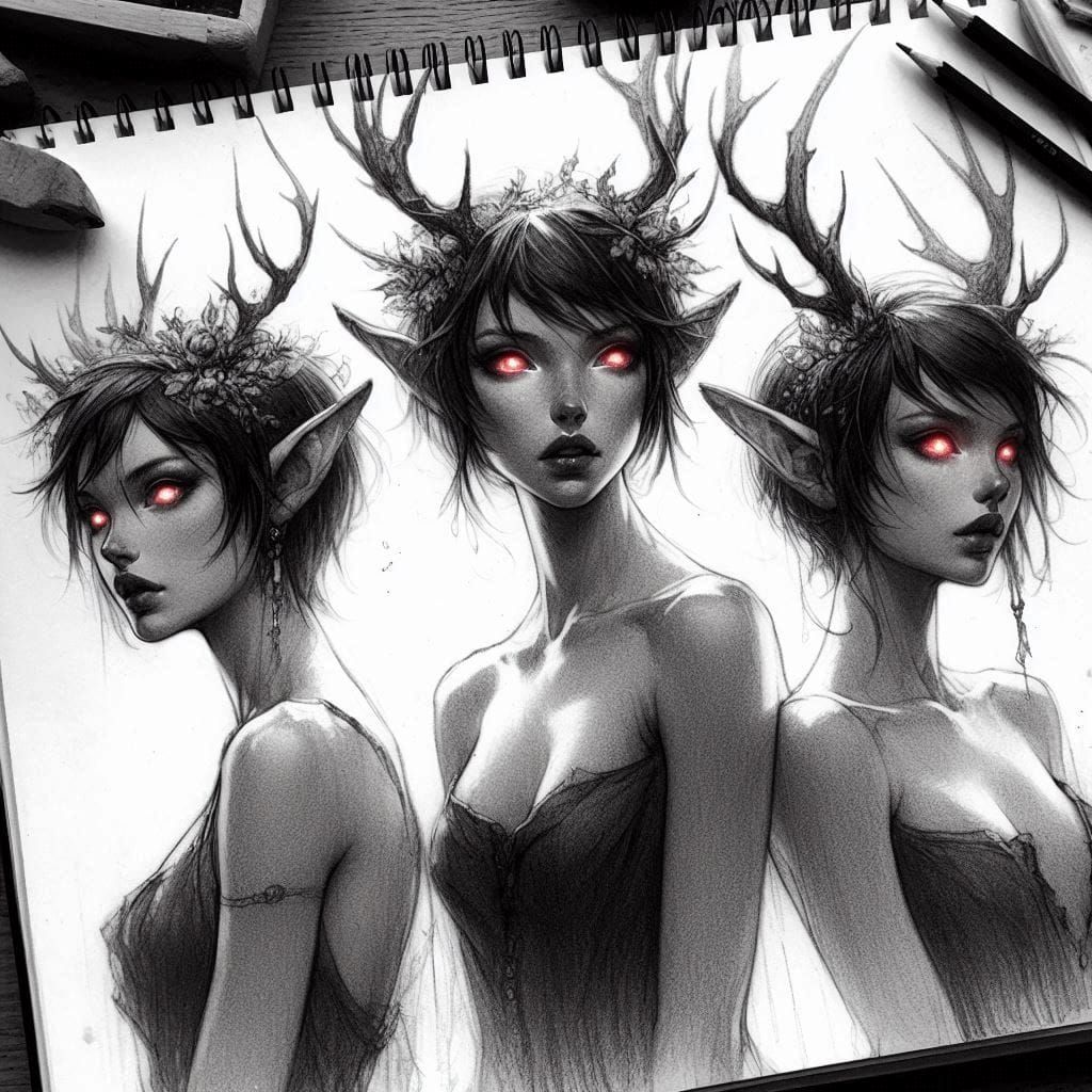 Backdoor Artist Sketch VI