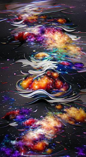 Spilling space cosmos