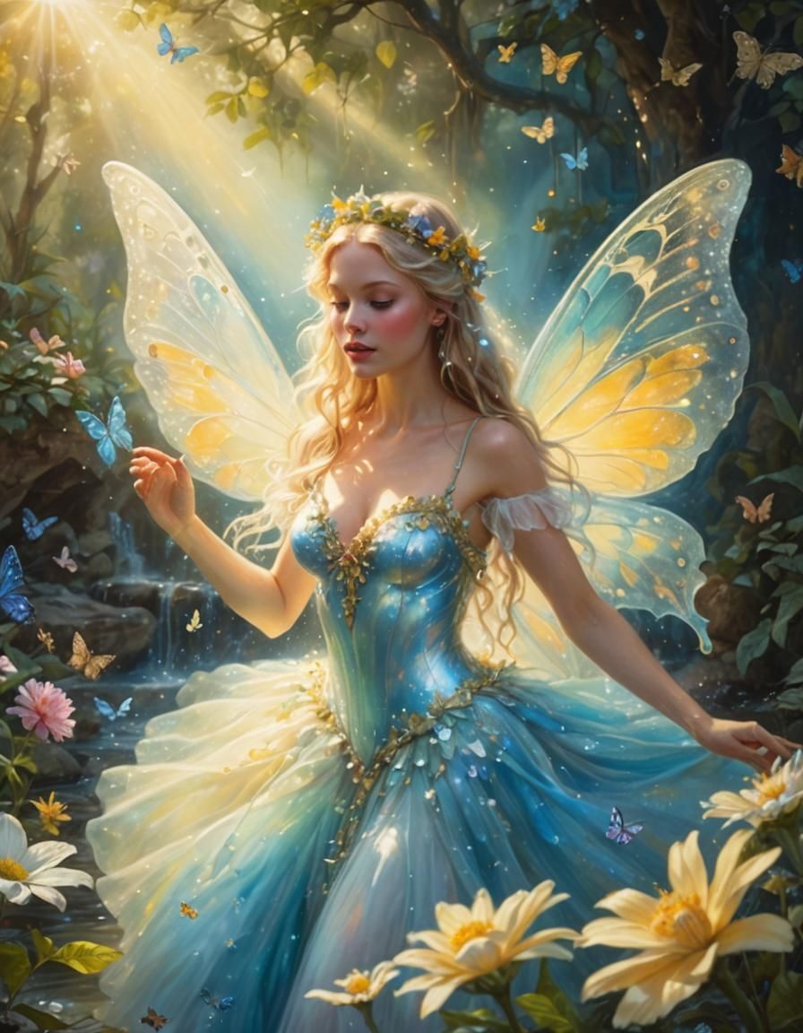 Fabulous fairy  by @Crystalline