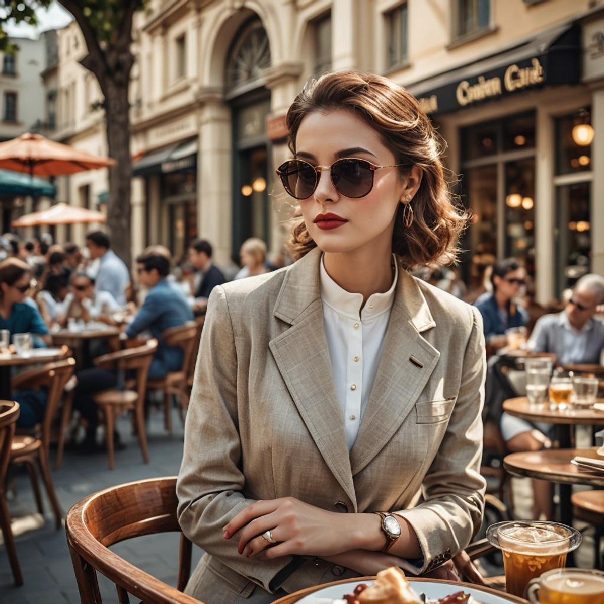 Sunglasses of Classic Elegance: Timeless Fashion - AI Generated Artwork ...