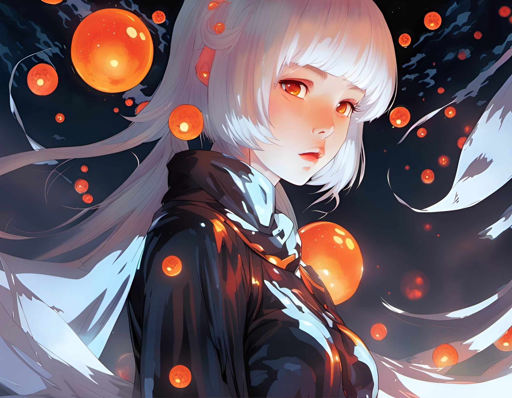 🍀Cute Anime White Ghost Companion | Roblox Item - Rolimon's