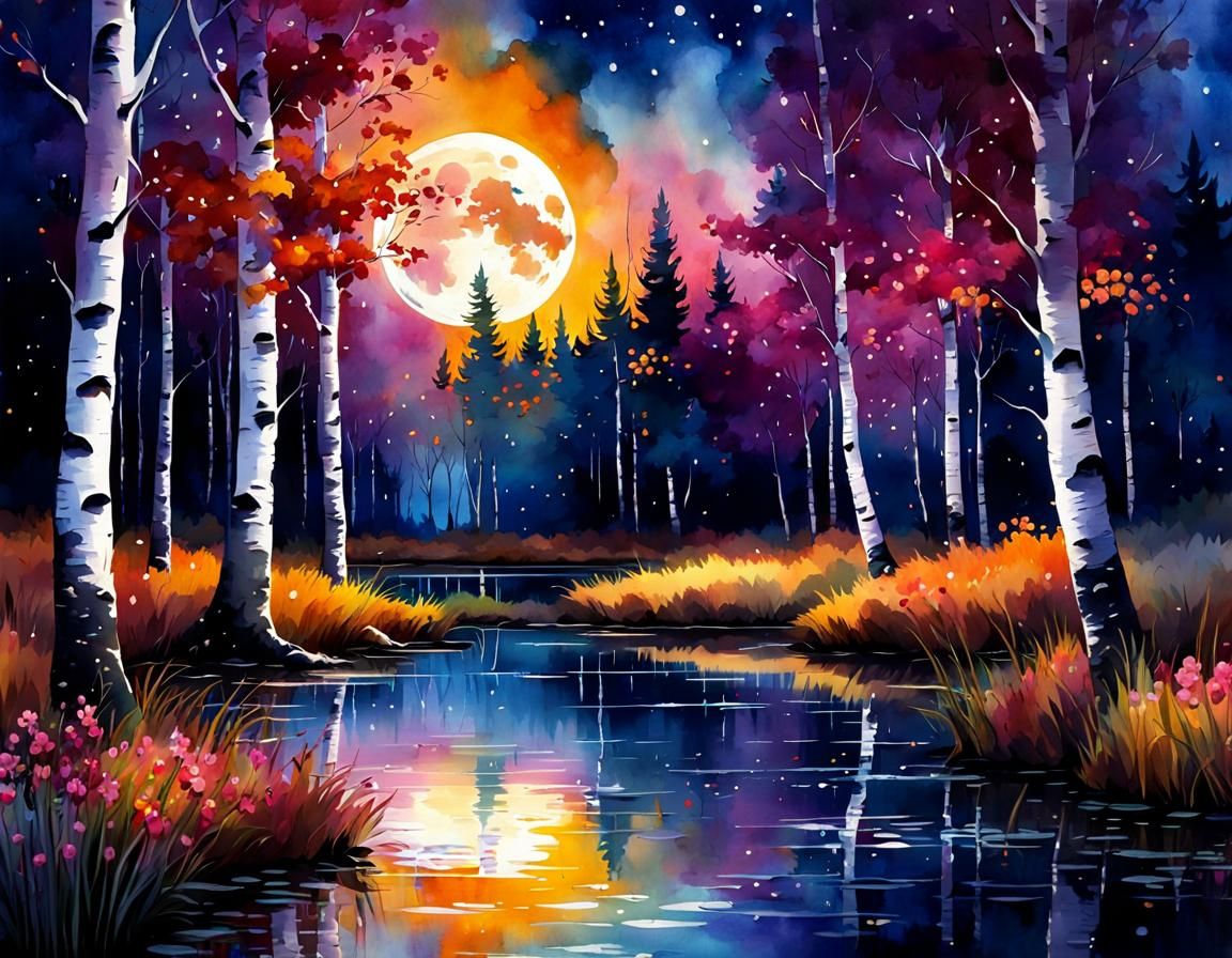 Fall Glen II  by @Ettawen