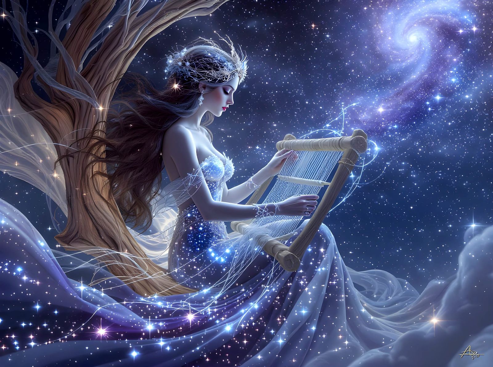 A Celestial Weaver   by @Goosie Girl 