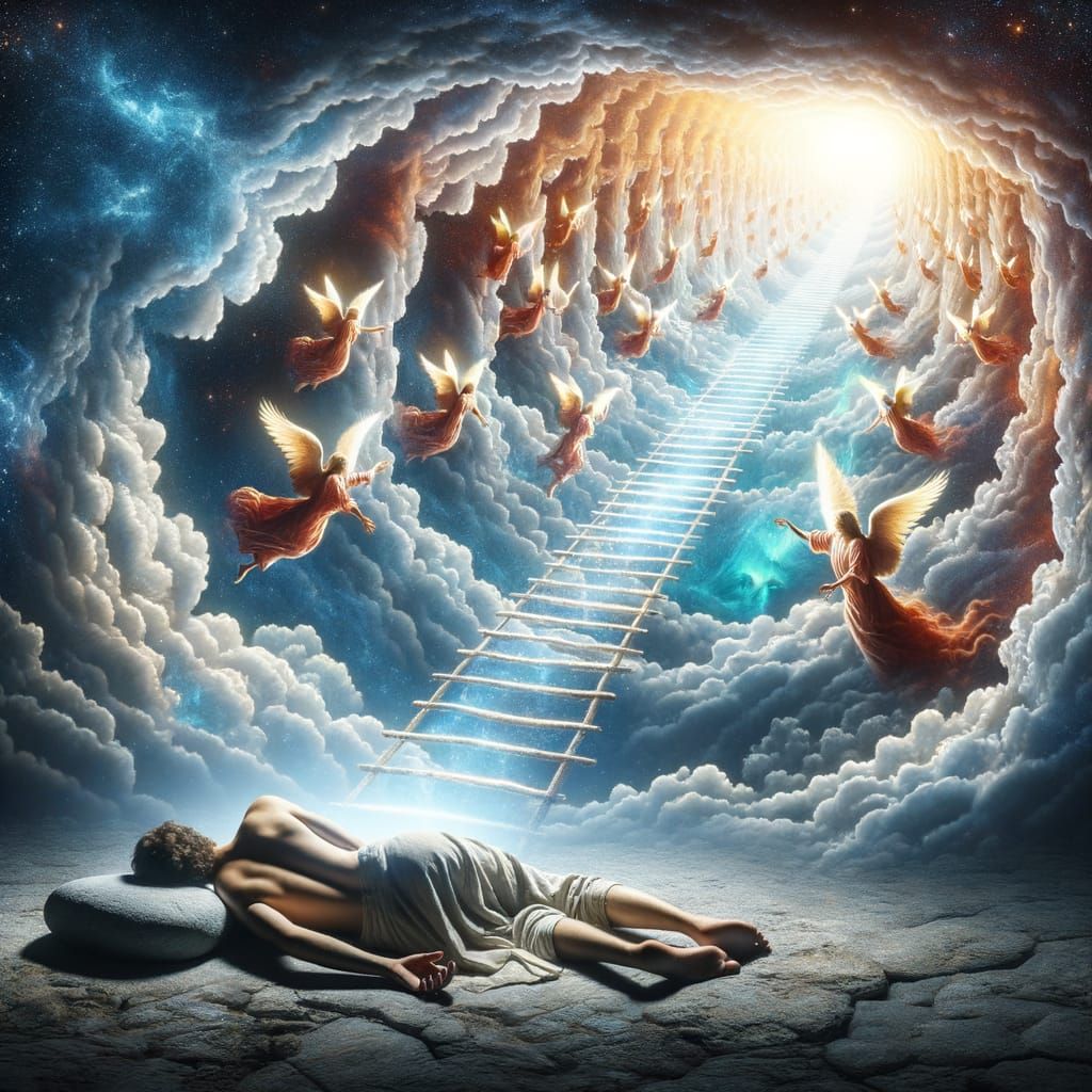 Jacob's ladder  by @Cat