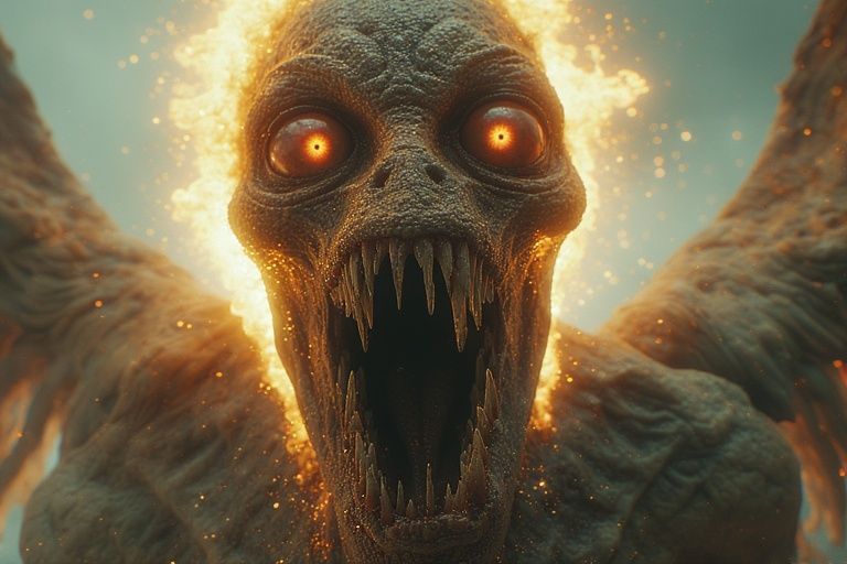 Real life Seraphim screaming at you