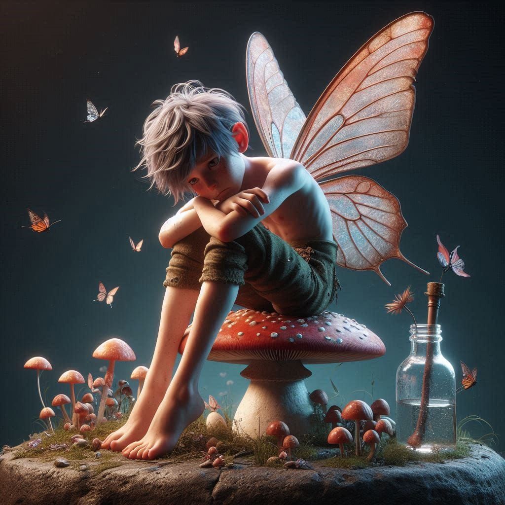 Sad Boy Fairy