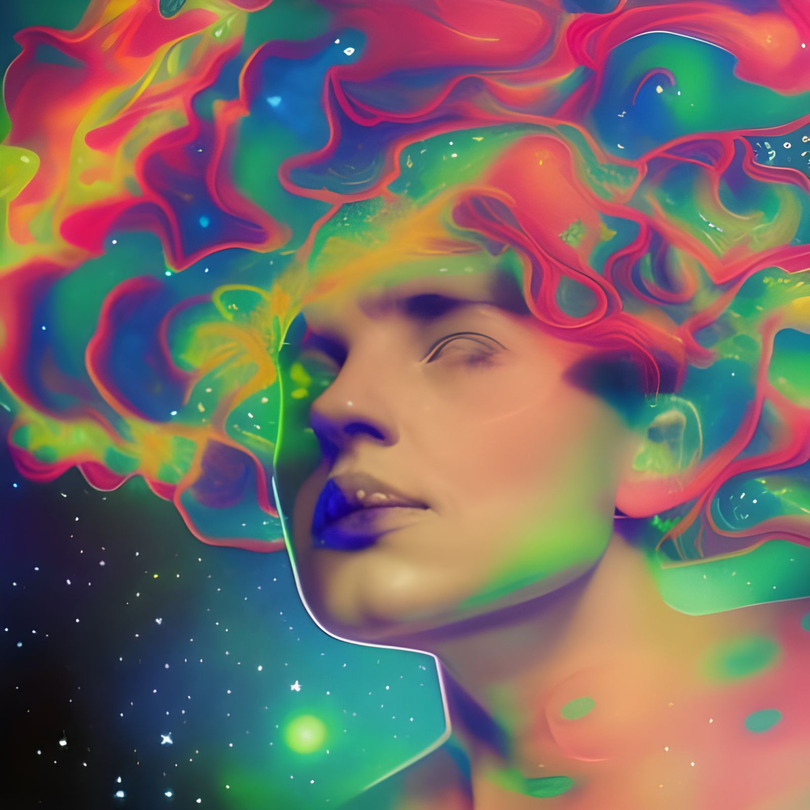 Cosmic Headspace - AI Generated Artwork - NightCafe Creator