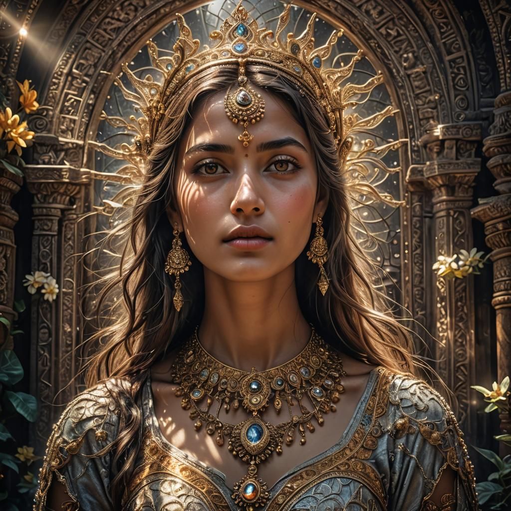 Inner beauty is evident everywhere. The potential spreads an...