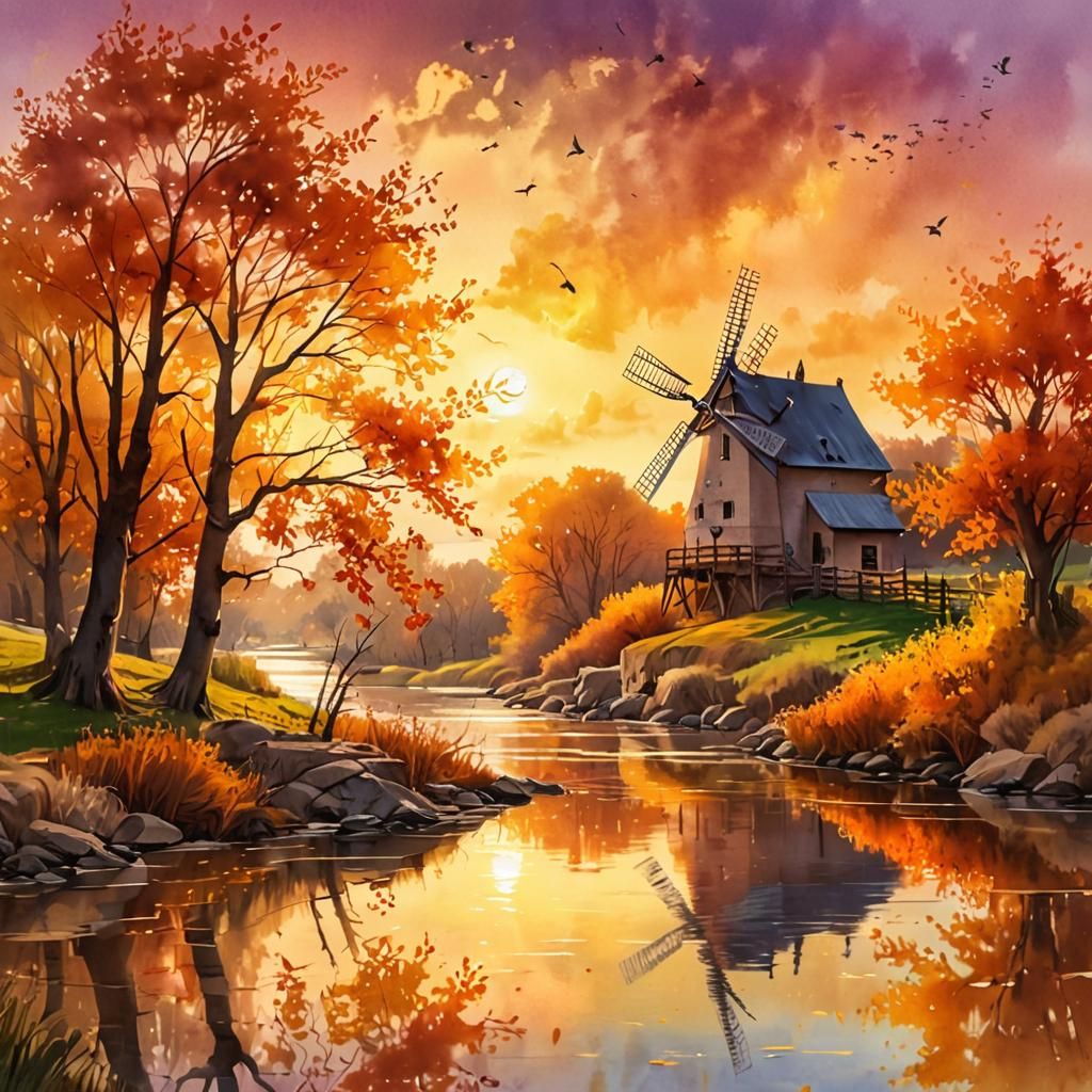 Bucolic landscape  by @CloST 