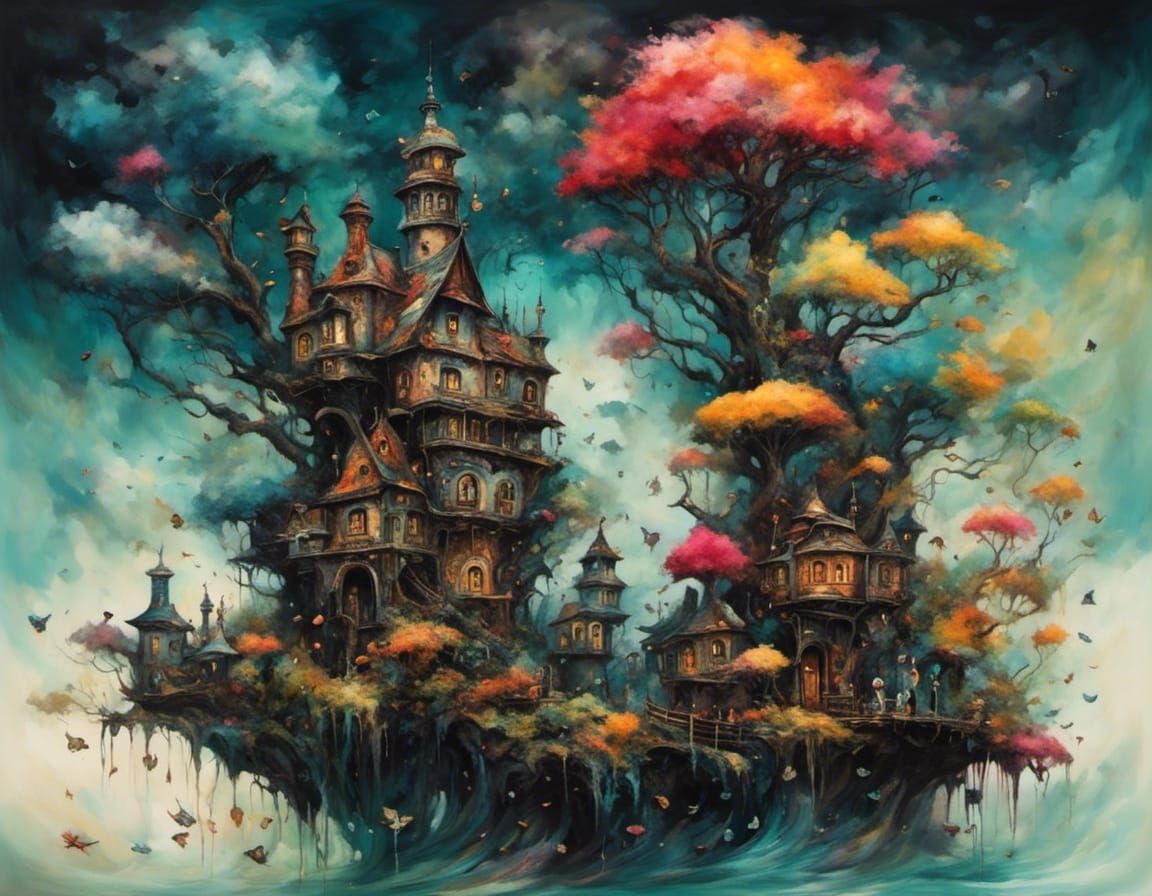  <lora:DarkSurreal:1.0>Ink Flow