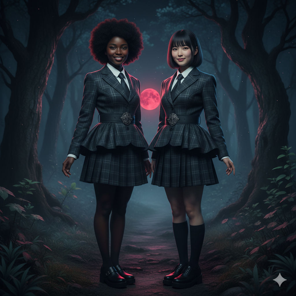 Gothic Moon Rabbit and Inini