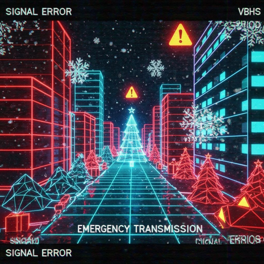 HOLIDAY SIGNAL LOST  by @Aliceinbp