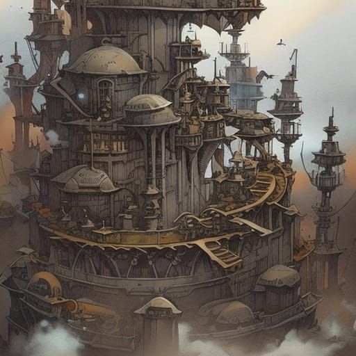 Steampunk Industrial Zone
