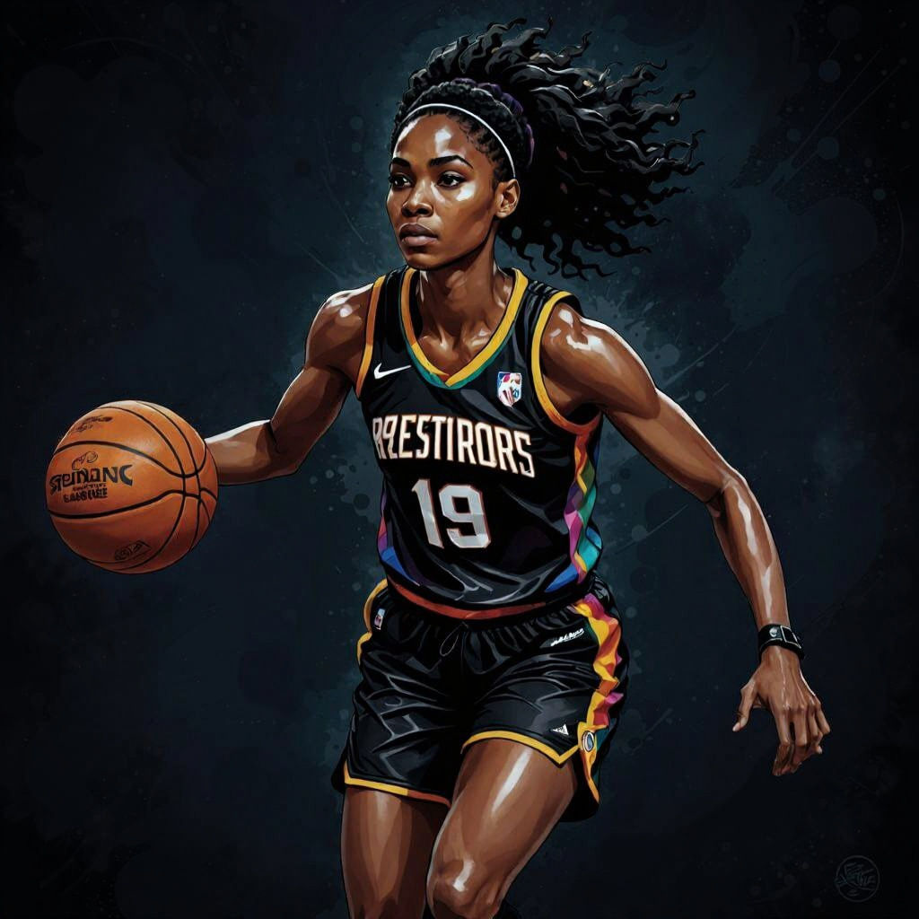 Basketball Action  by @Basic_Shmasic