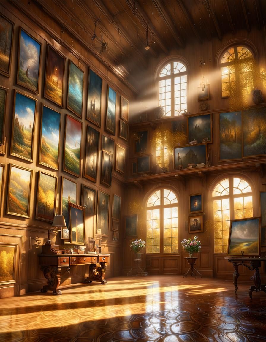 Art Gallery room
