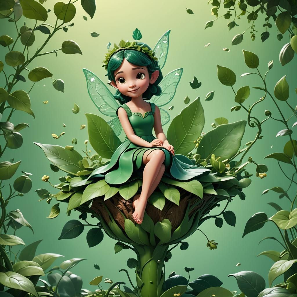 Fairy on a pod