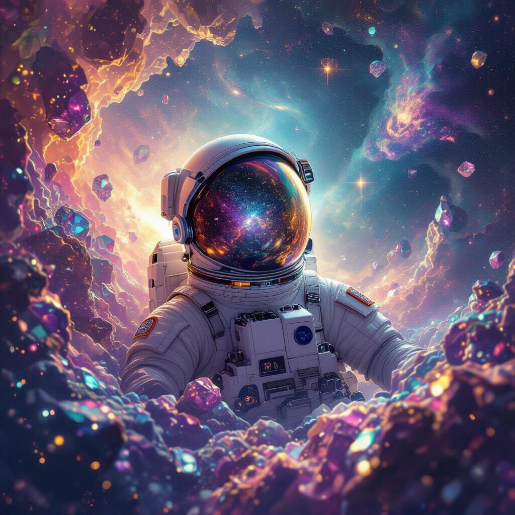 Adrift in Nebula of Gemstones