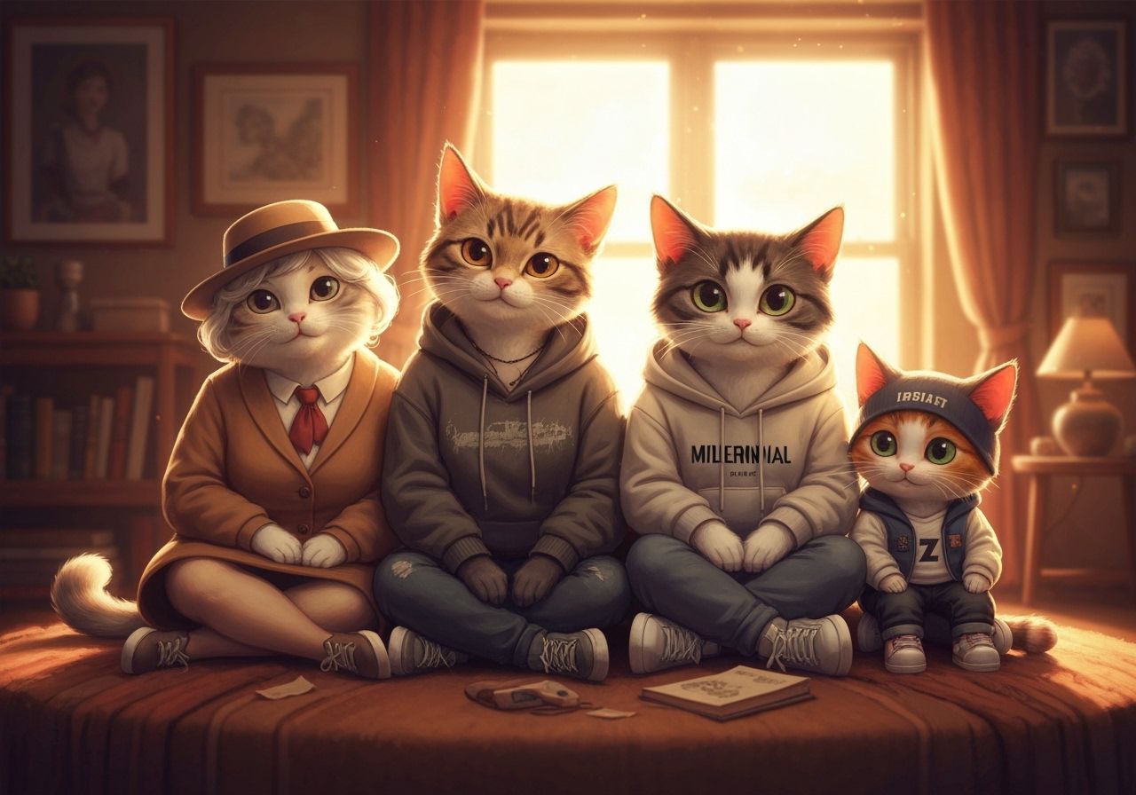 Four Generations Portrait  by @AnneMarie