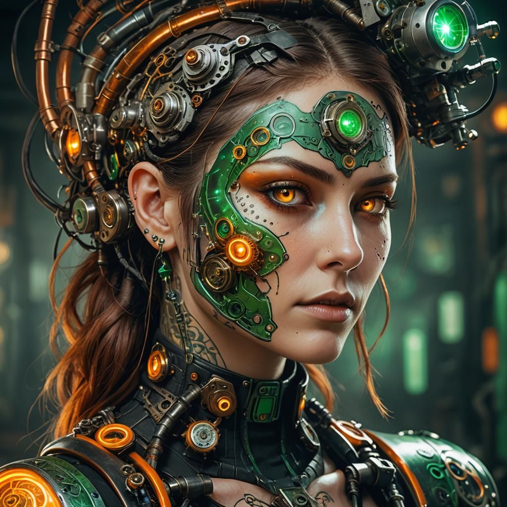 Biopunk - Ai Generated Artwork - Nightcafe Creator