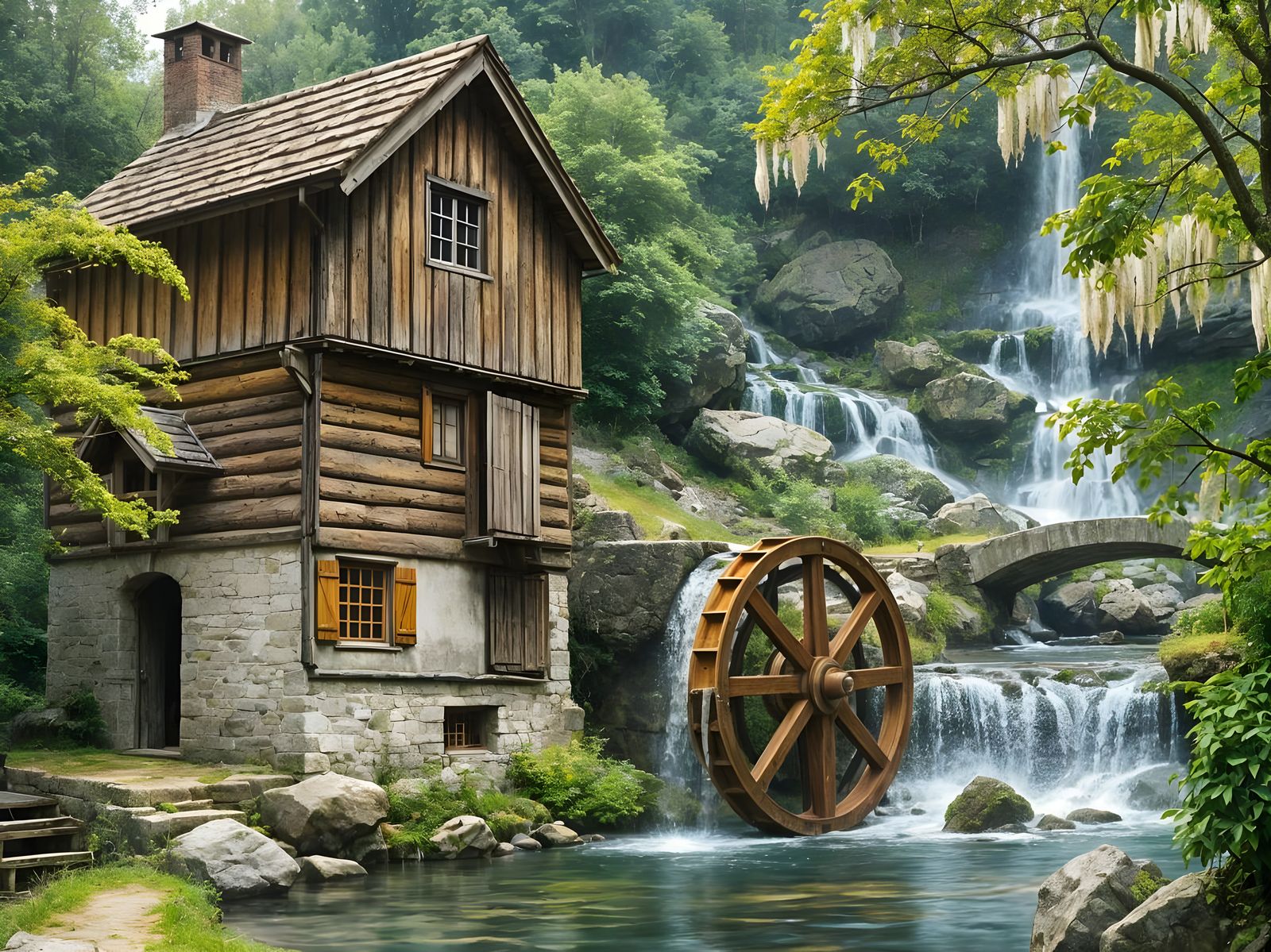 16th Century Bavarian Mill  by @Rboblee