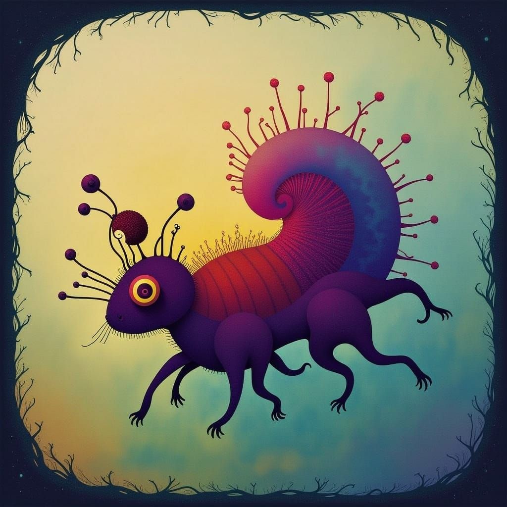 Circle, Circular, Round, Feathery, 3D, Impasto, Texture <lora:Trillix:1.0> 