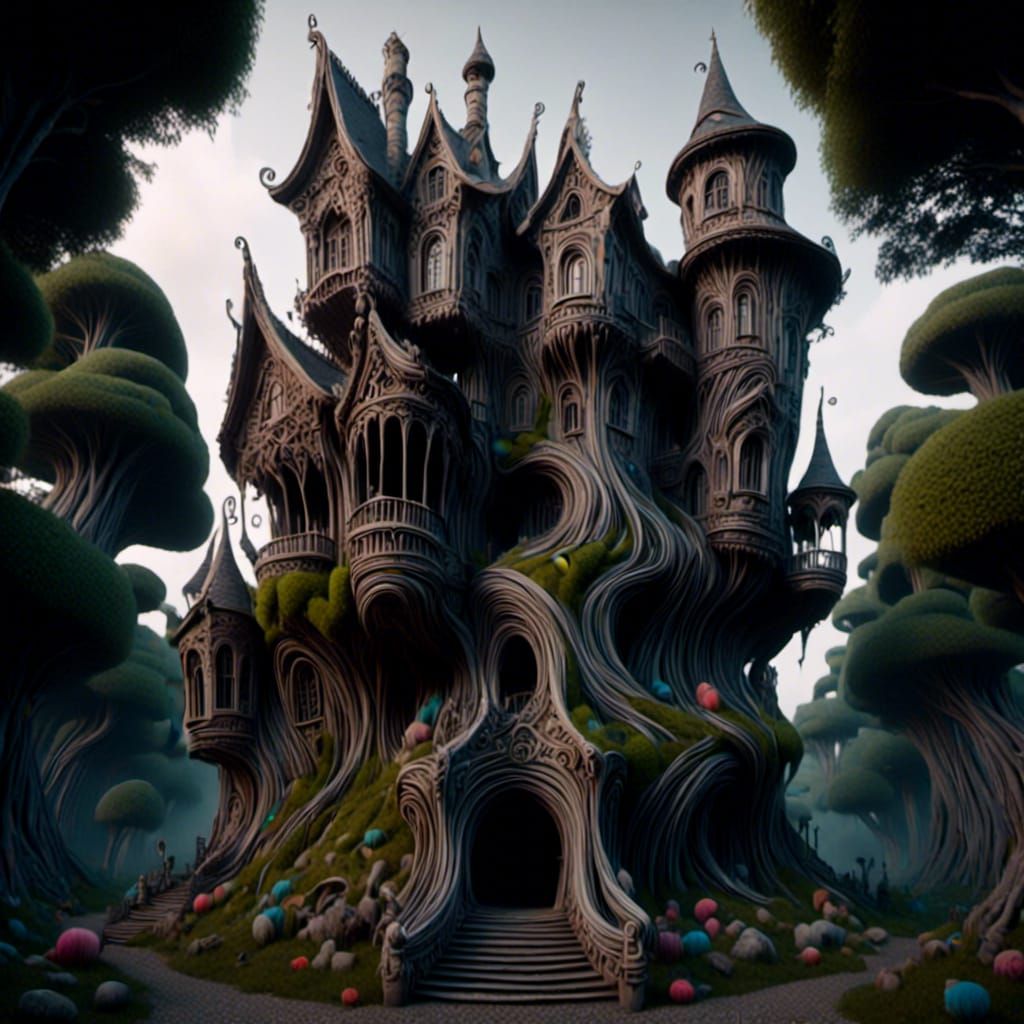 Testing <lora:Wonky Houses:1.0> 