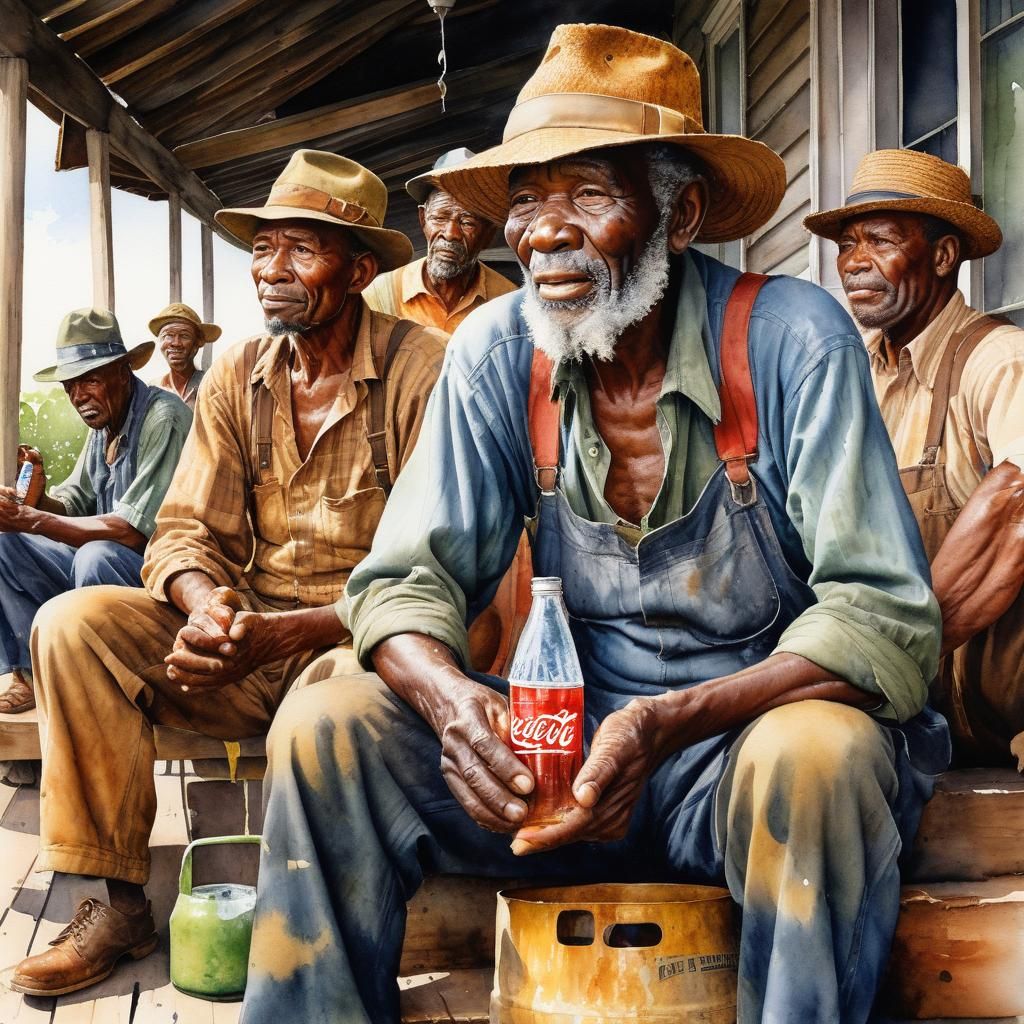 Old Field Workers - 1930's