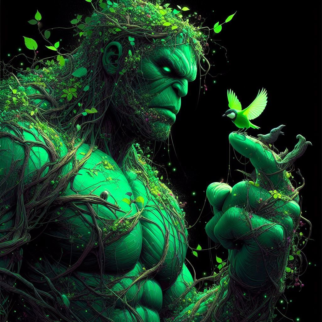 Hello little birdie (hulk edition)