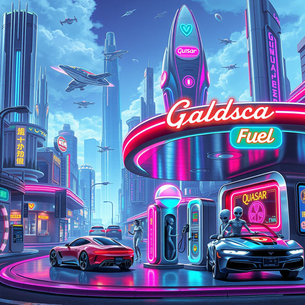 Alien city  by @mariyamazing