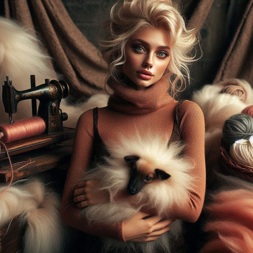 Something soft, fluffy and woolly)