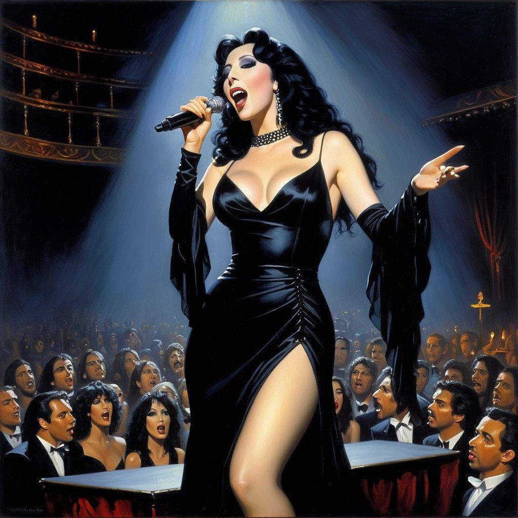 She, so, rules the night!