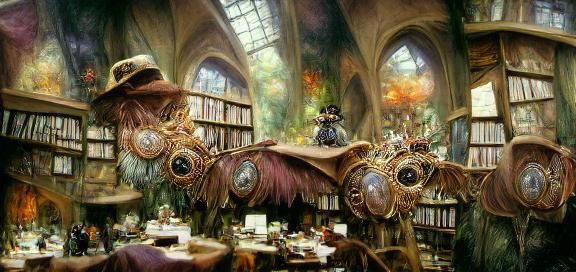 Library of fantasy