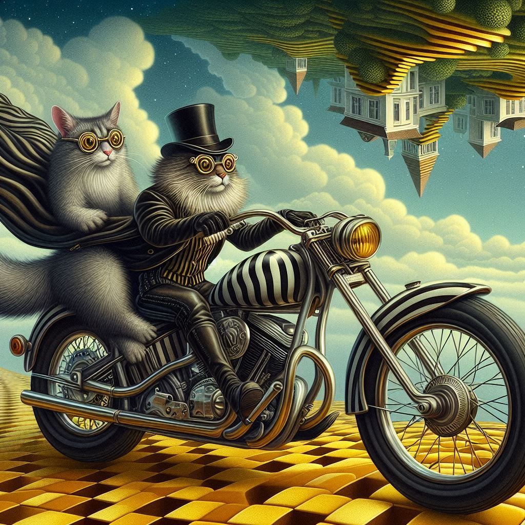 Cat ride to Oz
