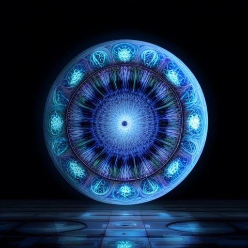 Synesthetic perception unravels the veil, revealing a tapest...