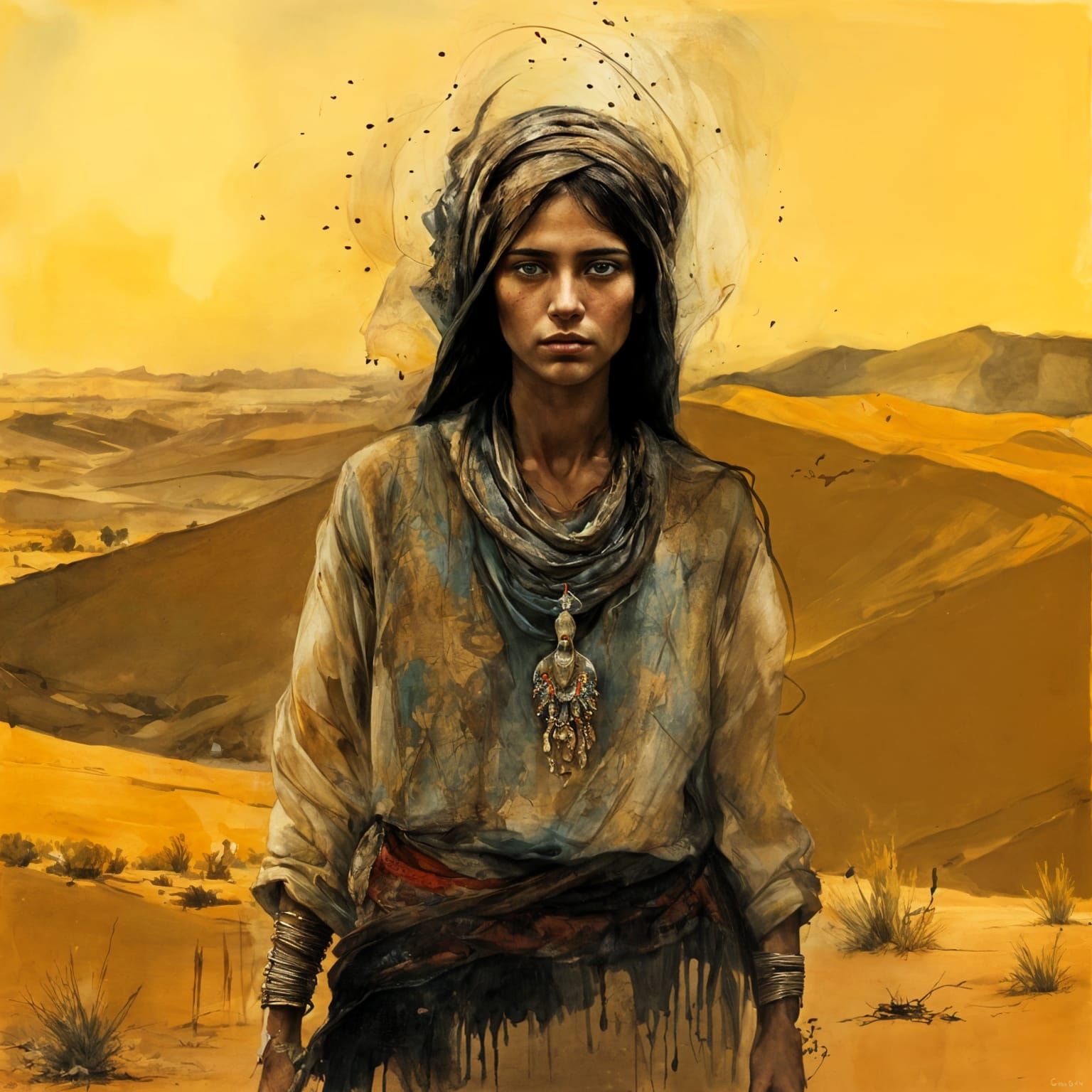 Bedouin in the desert (4)  by @ColdBoldTold