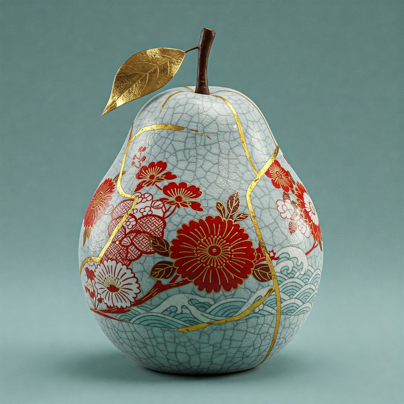 Kintsugi Pear