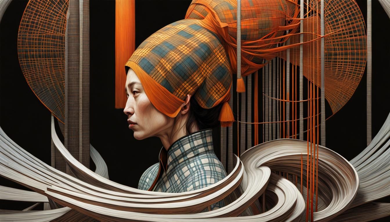 Portraits With Plaid