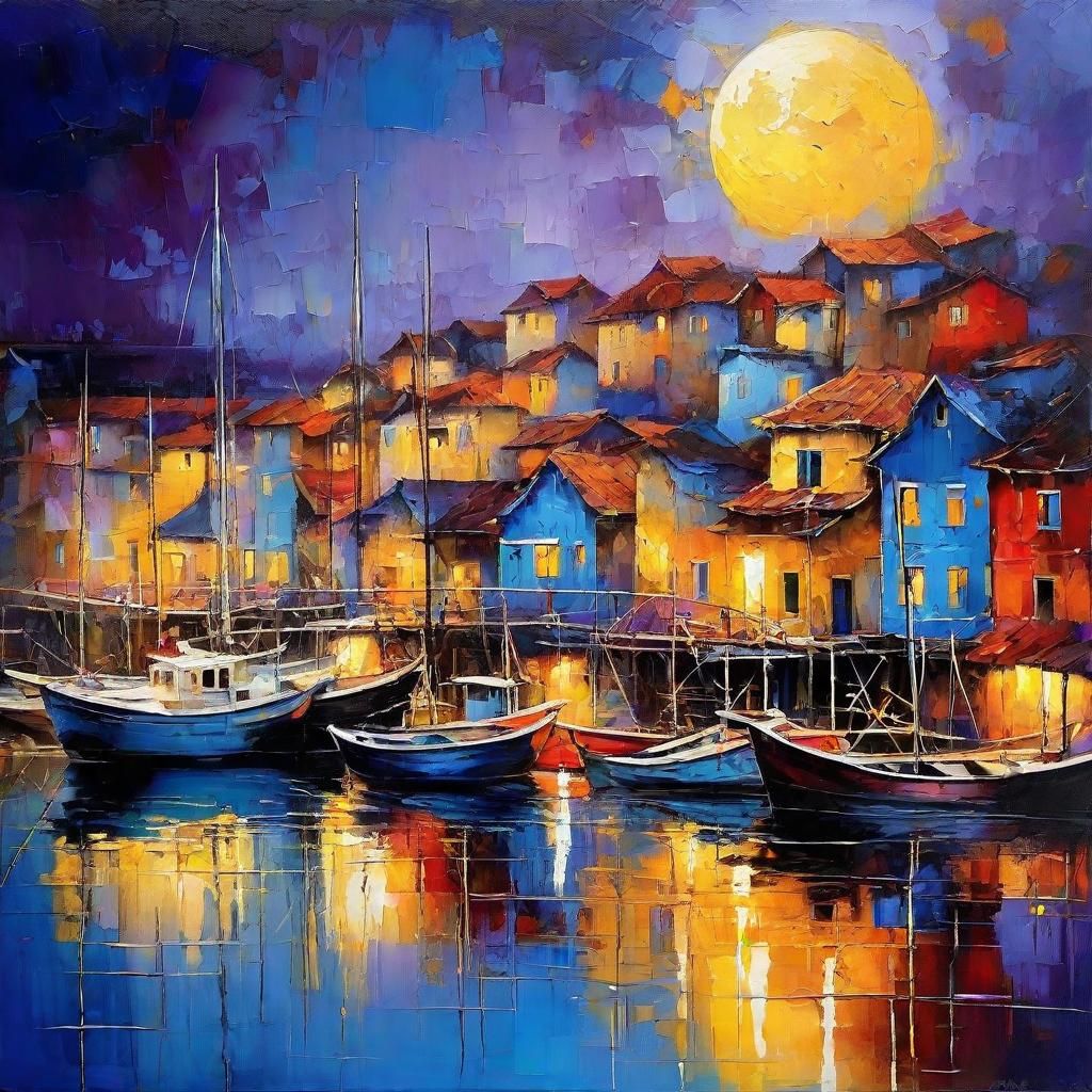 Fishing village  by @Reina