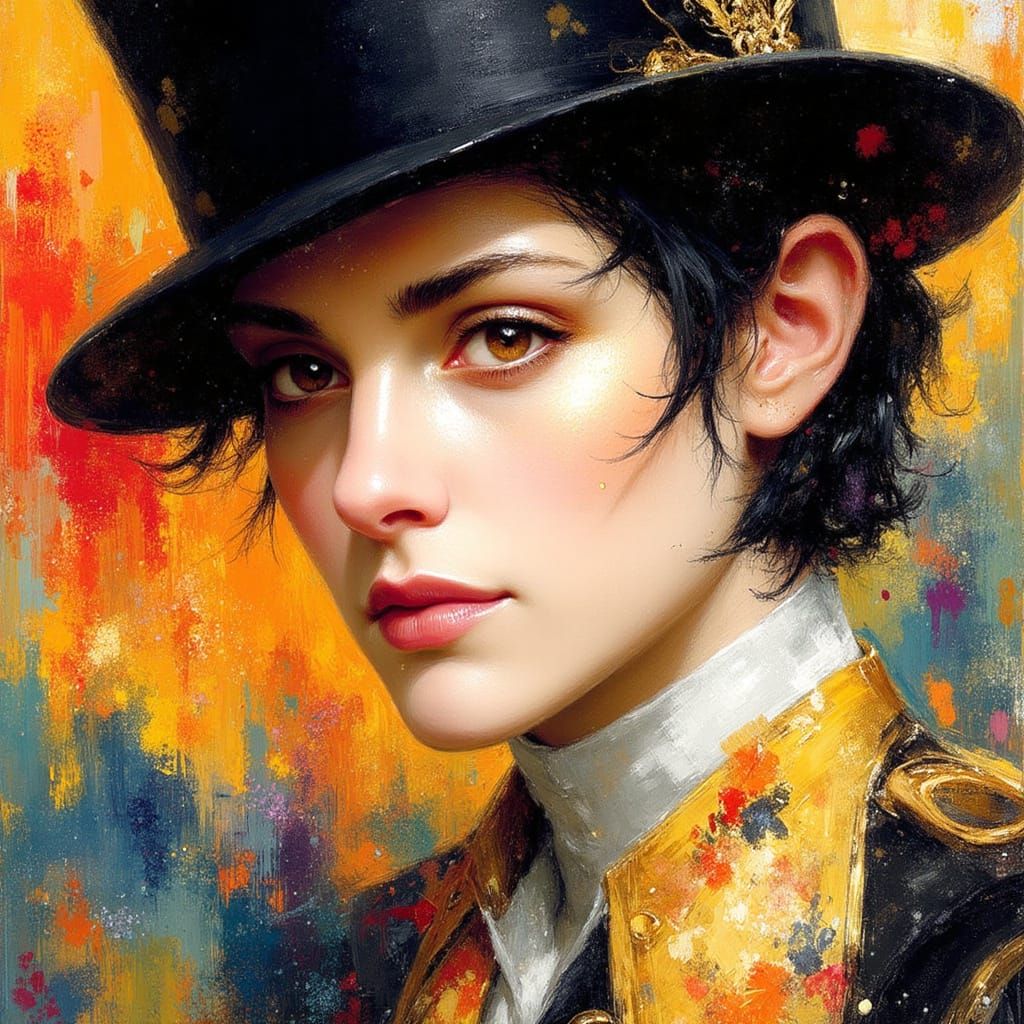 Pierrot le fou <lora:Earth and mystic:1.0>