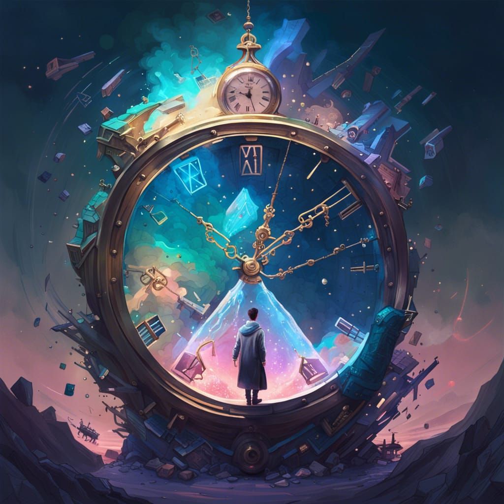 The illusion of time  by @Chelsi99