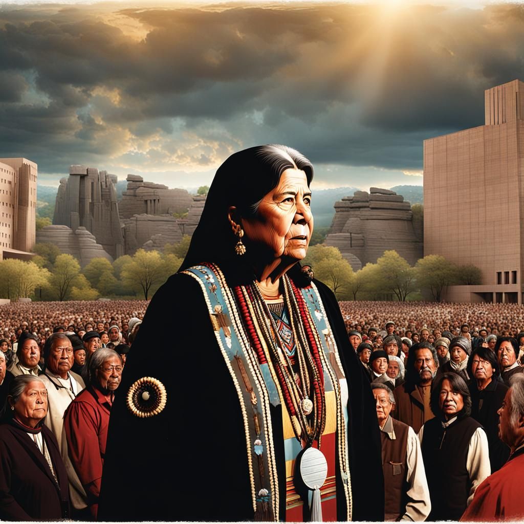 Chief Wilma Mankiller, first female principal chief of the Cherokee Nation  by @CWolfe