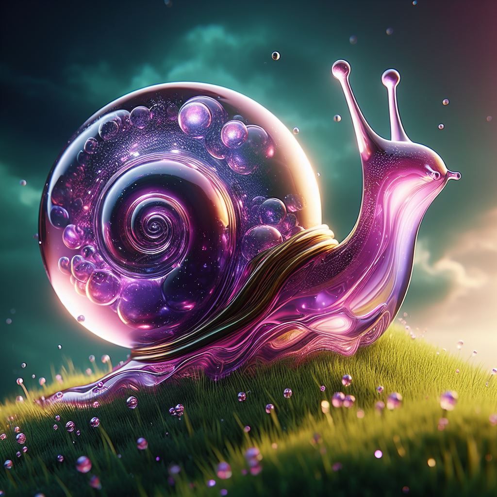 Glass Snail 💜