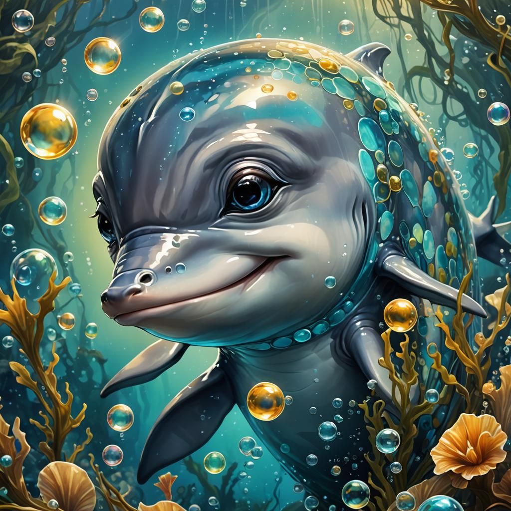 Chibi Dolphin 1