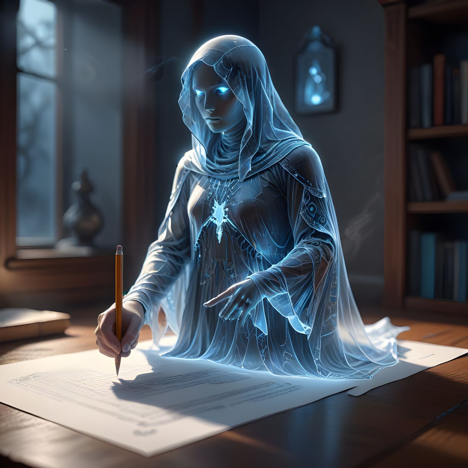 Photorealistic Architecture Sketch Evolves from Paper